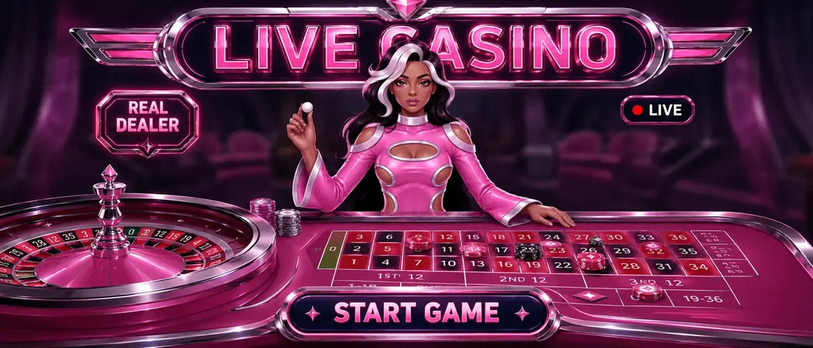 Mesas de Live Casino de Spinwinera